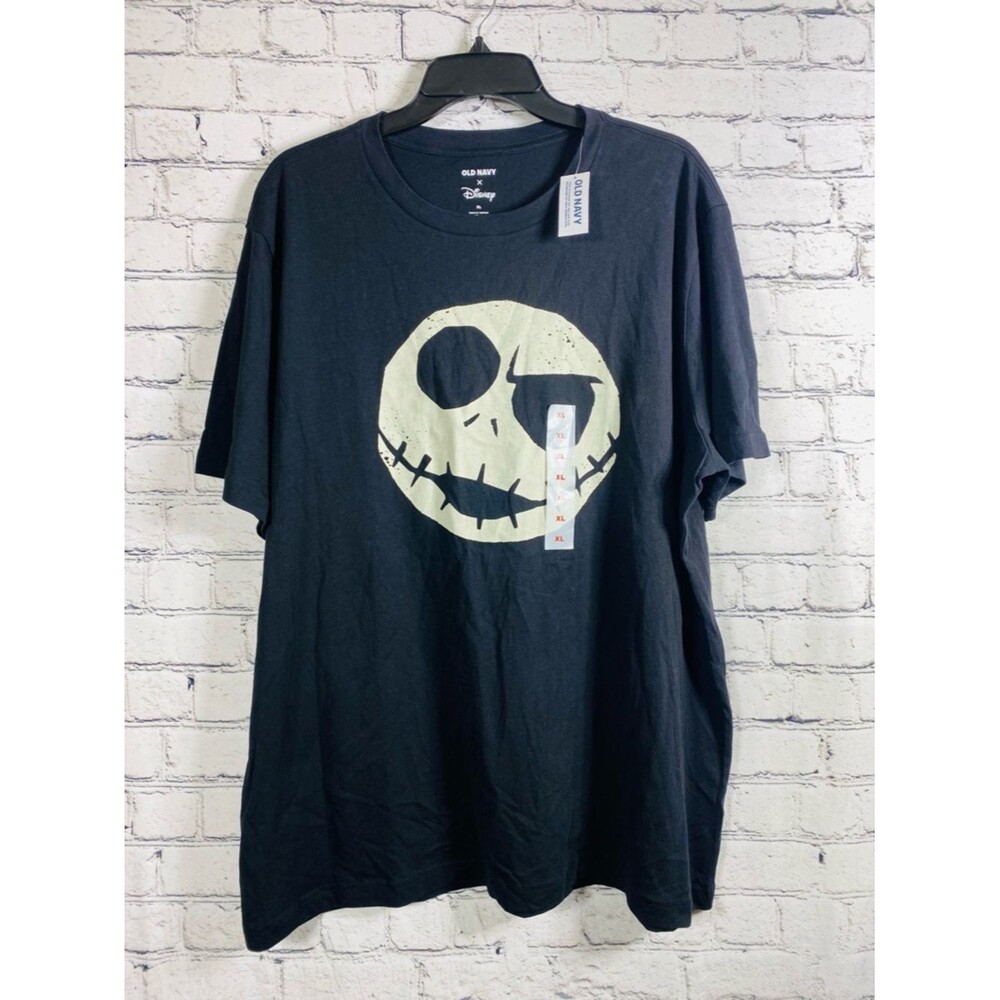 Disney the nightmare before Christmas, Jack skeleton T-shirt ‎ Skull Graphic XL